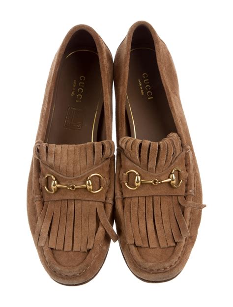 gucci mens flower check loafer|gucci kiltie loafers on sale.